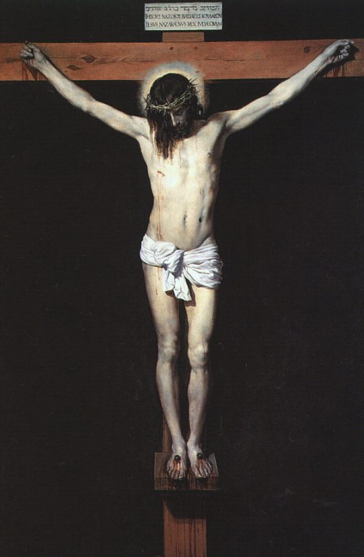 Velasquez, "Cristos pe cruce" (1632)